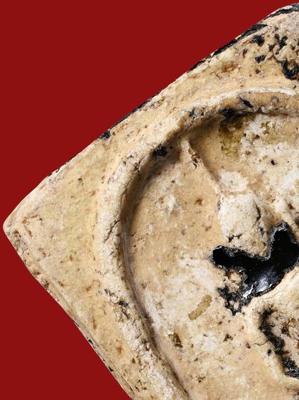 พระสมเด็จวัดระฆัง พิมพ์ฐานแซม เนื้อจุ่มรัก มีมวลสาร สวย