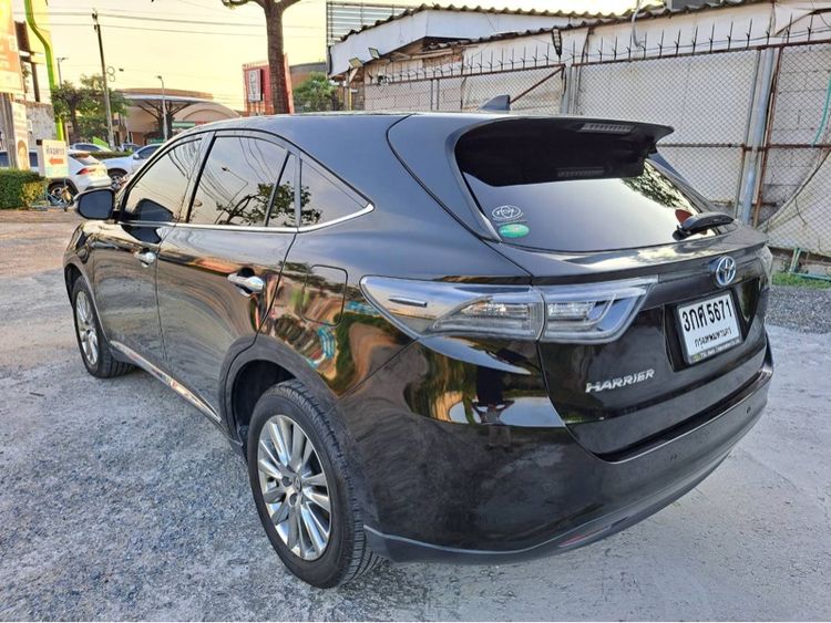 Toyota Harrier 2014 2.5 Hybrid Premium Utility-car เบนซิน ไม่ติดแก๊ส เกียร์อัตโนมัติ ดำ รูปที่ 4