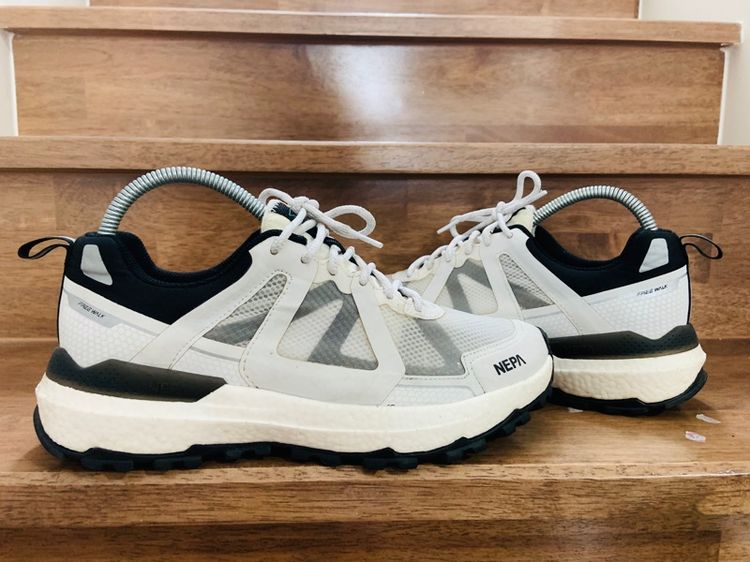 รองเท้า NEPA แท้ 💯 เบอร์ 39.5 cm 25 คนเท้า 24.5-25.5 cm ใส่ได้ครับ สภาพดีมาก ดีเทลสวย พื้นเต็ม ทรงสวย หายากน่าสะลมครับ รูปที่ 2