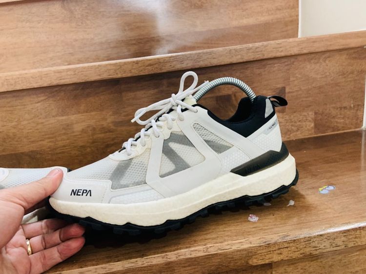 รองเท้า NEPA แท้ 💯 เบอร์ 39.5 cm 25 คนเท้า 24.5-25.5 cm ใส่ได้ครับ สภาพดีมาก ดีเทลสวย พื้นเต็ม ทรงสวย หายากน่าสะลมครับ รูปที่ 5