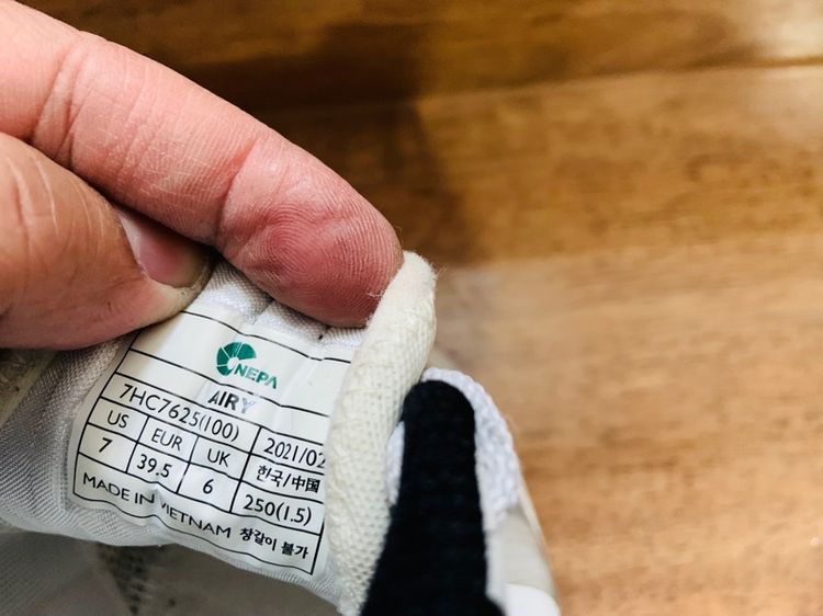 รองเท้า NEPA แท้ 💯 เบอร์ 39.5 cm 25 คนเท้า 24.5-25.5 cm ใส่ได้ครับ สภาพดีมาก ดีเทลสวย พื้นเต็ม ทรงสวย หายากน่าสะลมครับ รูปที่ 11