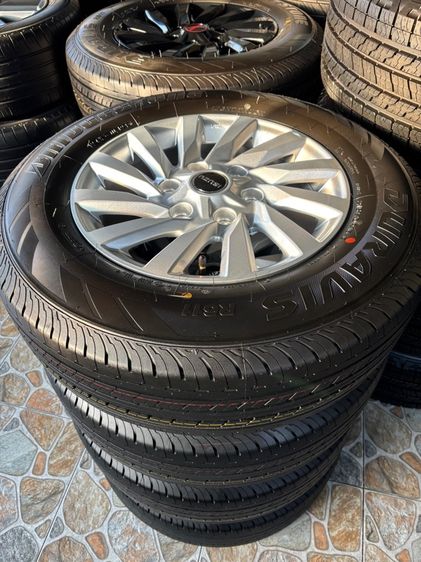 ล้อ isuzu 2.2 maxforce bridgestone duravis r611 215-70-16 y4925 (ป้ายแดง)