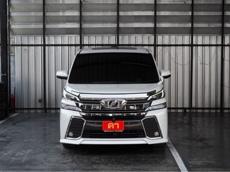 Toyota Vellfire 2018 2.5 Z G Edition Utility-car เบนซิน ไม่ติดแก๊ส เกียร์อัตโนมัติ ขาว รูปที่ 2