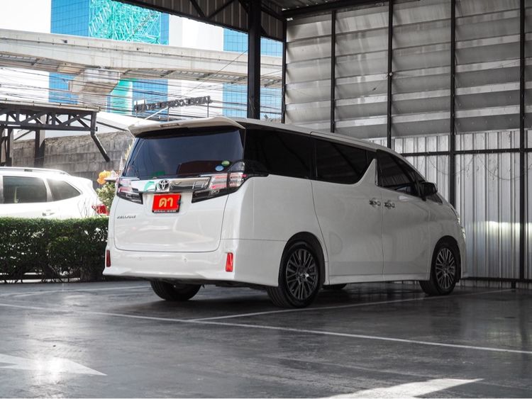 Toyota Vellfire 2018 2.5 Z G Edition Utility-car เบนซิน ไม่ติดแก๊ส เกียร์อัตโนมัติ ขาว รูปที่ 4