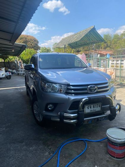 Toyota Hilux Revo 2016 2.4 E Prerunner ดีเซล ไม่ติดแก๊ส เกียร์ธรรมดา เทา รูปที่ 3