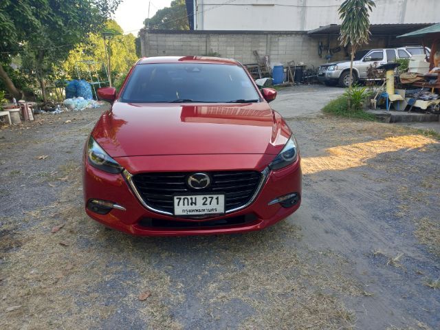 Mazda Mazda3 2017 2.0 E Sports Sedan เบนซิน เกียร์อัตโนมัติ แดง รูปที่ 4
