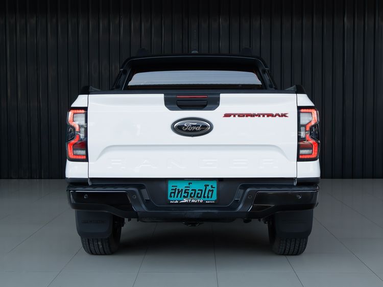 Ford Ranger 2024 2.0 Bi-Turbo Hi-Rider Storntrak Pickup ดีเซล ไม่ติดแก๊ส เกียร์อัตโนมัติ ขาว รูปที่ 3