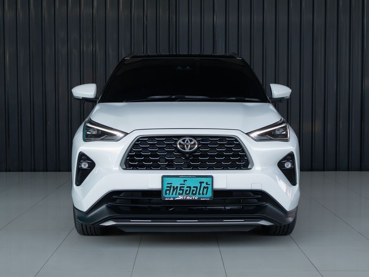 Toyota Yaris Cross 2024 1.5 HEV Premium Luxury Utility-car ไฮบริด ไม่ติดแก๊ส เกียร์อัตโนมัติ ขาว รูปที่ 2