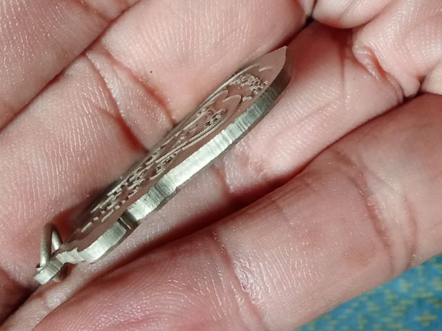 เหรียญหลวงพ่อแก้ว วัดหัวนา รุ่นแรก อัลปาก้า รูปที่ 3