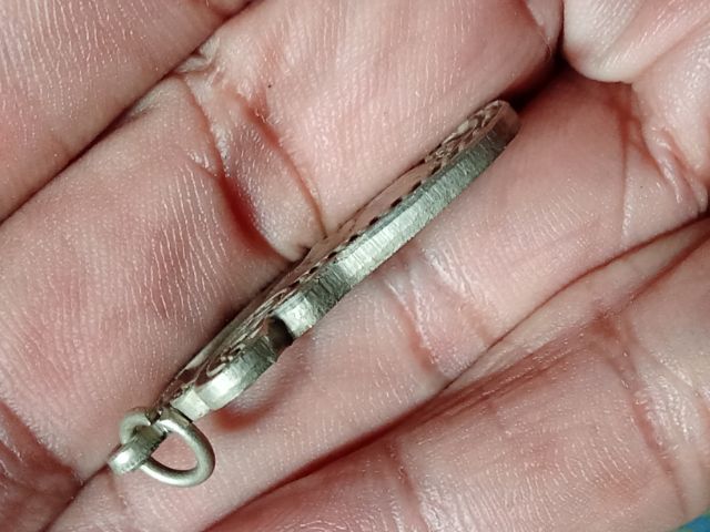 เหรียญหลวงพ่อแก้ว วัดหัวนา รุ่นแรก อัลปาก้า รูปที่ 4