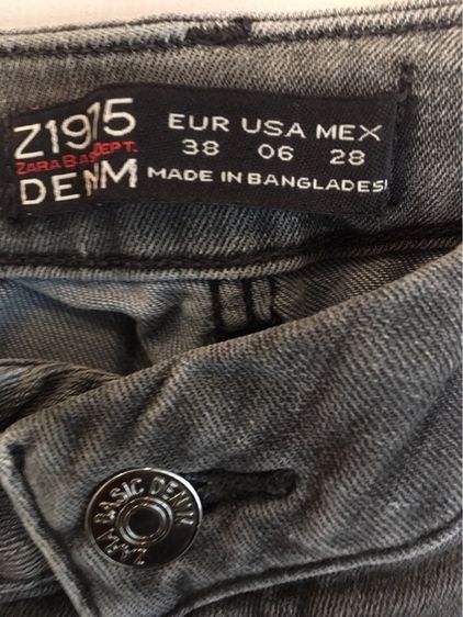กางเกงยีนส์ zara รูปที่ 3