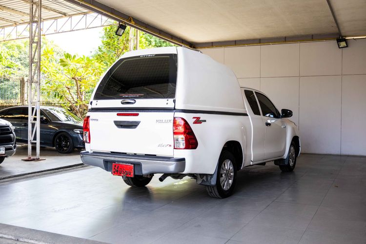 Toyota Hilux Revo 2022 Smart Cab 2.4 Entry Z Edition Pickup ดีเซล ไม่ติดแก๊ส เกียร์ธรรมดา ขาว รูปที่ 4