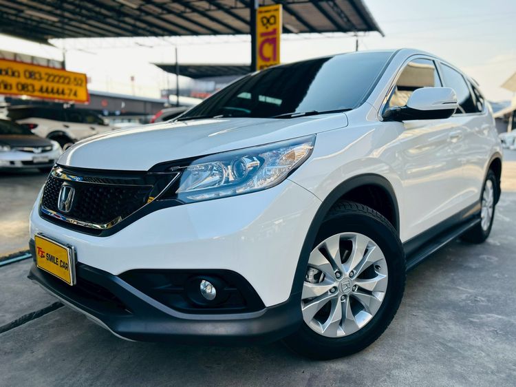 Honda CR-V 2013 2.0 E 4WD Utility-car เบนซิน ไม่ติดแก๊ส เกียร์อัตโนมัติ ขาว รูปที่ 2