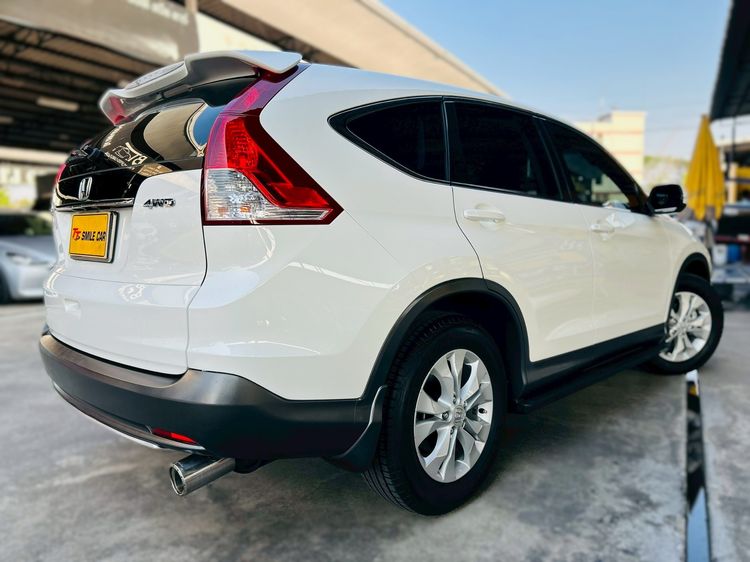 Honda CR-V 2013 2.0 E 4WD Utility-car เบนซิน ไม่ติดแก๊ส เกียร์อัตโนมัติ ขาว รูปที่ 4