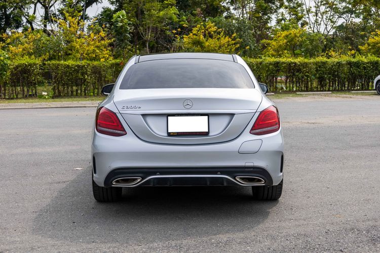 Mercedes-Benz C-Class 2019 C300 Sedan ไฮบริด ไม่ติดแก๊ส เกียร์อัตโนมัติ เทา รูปที่ 4