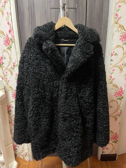 ดำ แขนยาว เสื้อโค้ท อื่นๆ H and M Coat Black เสื้อ