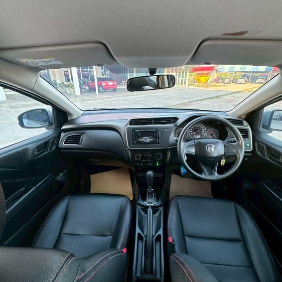 Honda City 2019 1.5 S Sedan เบนซิน ไม่ติดแก๊ส เกียร์อัตโนมัติ บรอนซ์เงิน รูปที่ 4