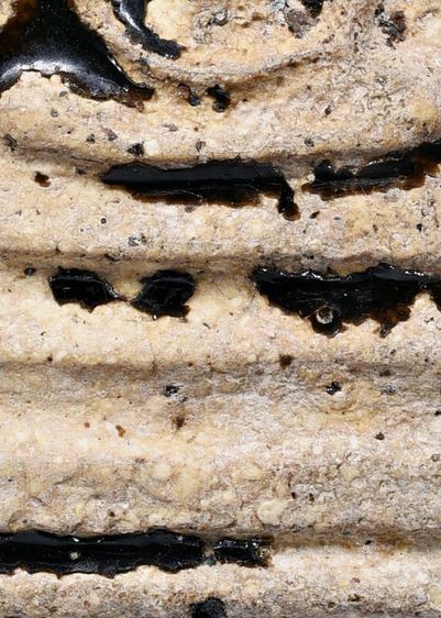 พระบ้าน เนื้อจุ่มรัก พระสมเด็จวัดระฆัง พิมพ์ใหญ่ มีมวลสาร รูปที่ 8