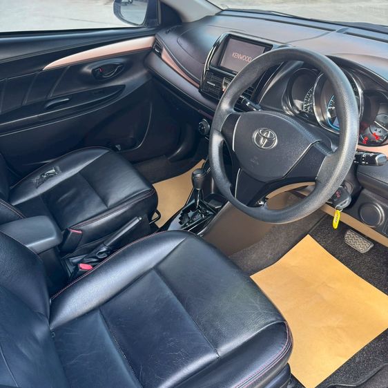 Toyota Vios 2018 1.5 E Sedan เบนซิน ไม่ติดแก๊ส เกียร์อัตโนมัติ ดำ รูปที่ 4