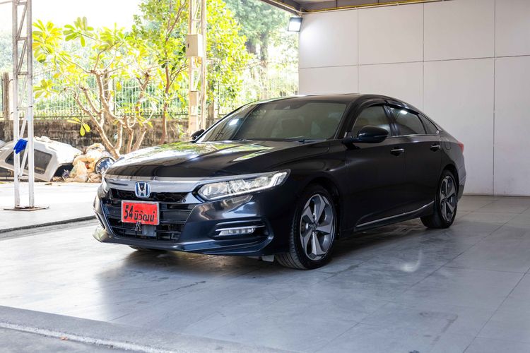 Honda Accord 2022 2.0 e:HEV Tech Sedan ไฮบริด ไม่ติดแก๊ส เกียร์อัตโนมัติ ดำ รูปที่ 3