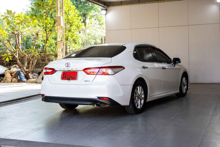 Toyota Camry 2021 2.0 G Sedan เบนซิน ไม่ติดแก๊ส เกียร์อัตโนมัติ ขาว รูปที่ 4