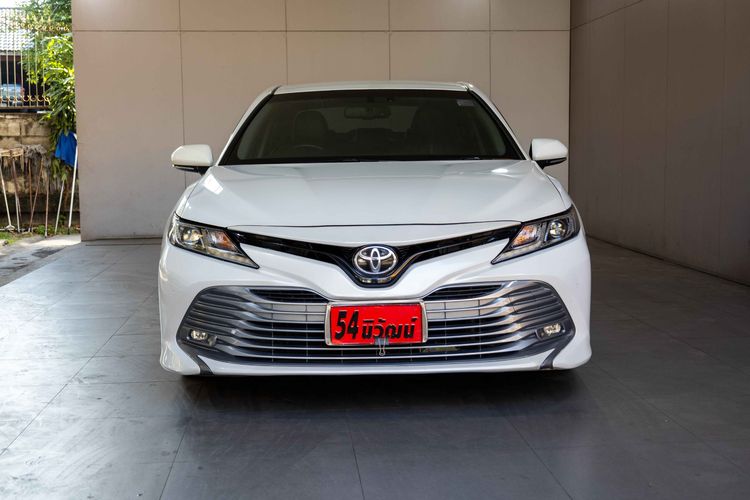 Toyota Camry 2021 2.0 G Sedan เบนซิน ไม่ติดแก๊ส เกียร์อัตโนมัติ ขาว รูปที่ 2