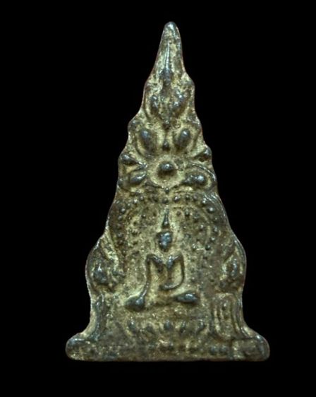 พระซุ้มจิกเก่าเนื้อชิน ไม่ทราบกรุ รูปที่ 4