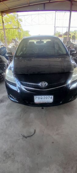 Toyota Vios 2007 1.5 E Sedan เบนซิน ไม่ติดแก๊ส เกียร์อัตโนมัติ ดำ รูปที่ 4