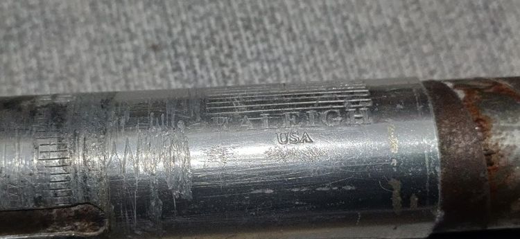 ​แฮนด์เสือหมอบ Raleigh USA วินเทจแท้ สุดหายาก ขนาด c-c 41 cm จับเสต็ม 25.4 mm รูปที่ 9