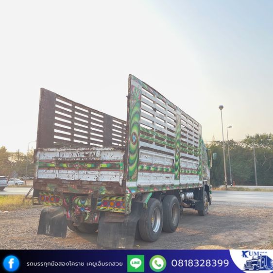 รถสิบล้อกระบะคอกสูง ปี 60 เครื่อง 360 แรง รูปที่ 6