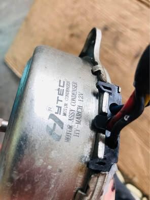 มอเตอร์พัดลมหน้าเครื่อง นิสสัน มาร์ท รูปที่ 2