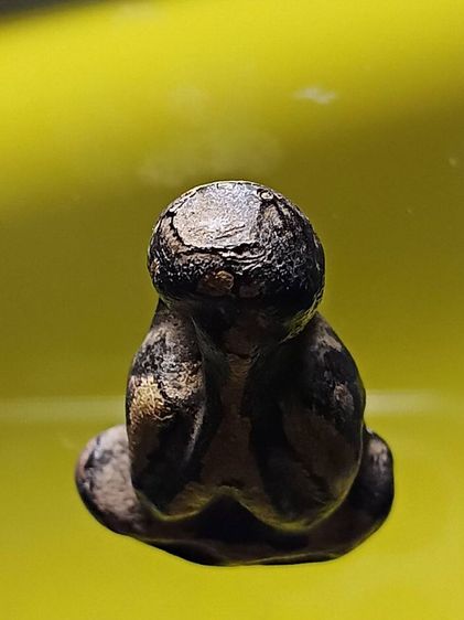 พระปิดตาเก่า หลวงปู่ยิ้ม วัดหนองบัว รุ่นเเรก จ.กาญจนบุรี พระเก็บเก่า สภาพสวย อายุกว่าร้อยปี สวยสมบูรณ์มาก หายาก พบน้อย รูปที่ 8