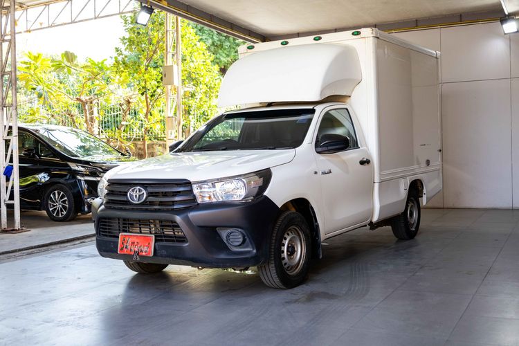 Toyota Hilux Revo 2019 2.4 J Pickup ดีเซล ไม่ติดแก๊ส เกียร์ธรรมดา ขาว รูปที่ 3