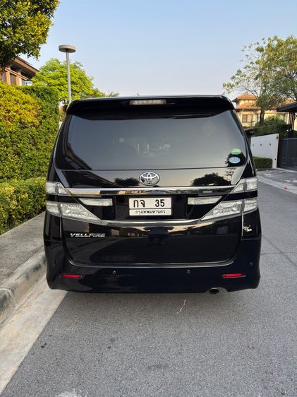 Toyota Vellfire 2013 2.5 Z G Edition Van เบนซิน ไม่ติดแก๊ส เกียร์อัตโนมัติ ดำ รูปที่ 2