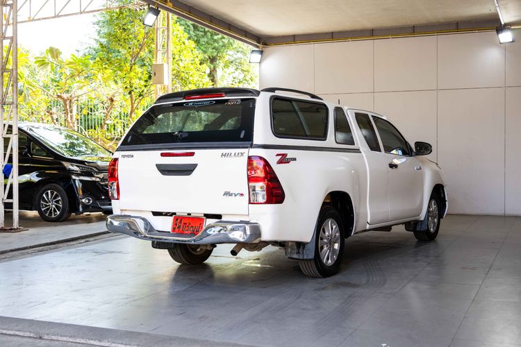 Toyota Hilux Revo 2021 Smart Cab 2.4 Entry Z Edition Pickup ดีเซล ไม่ติดแก๊ส เกียร์อัตโนมัติ ขาว รูปที่ 4