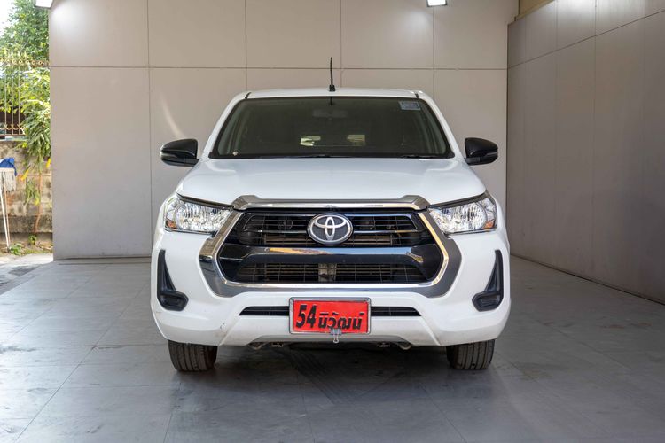 Toyota Hilux Revo 2021 Smart Cab 2.4 Entry Z Edition Pickup ดีเซล ไม่ติดแก๊ส เกียร์อัตโนมัติ ขาว รูปที่ 2