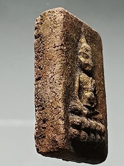 พระพุทธโธน้อย คุณแม่บุญเรือน เนื้อดินเก่า พิมพ์สี่เหลี่ยม สร้างราวปี 2495 เเจกเฉพาะศิษย์ใกล้ชิด เก่ามาก หาชมยาก พบน้อย รูปที่ 4