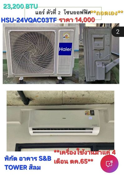 แอร์ HAIER INVERTER รุ่น VQAC SERIES รูปที่ 4