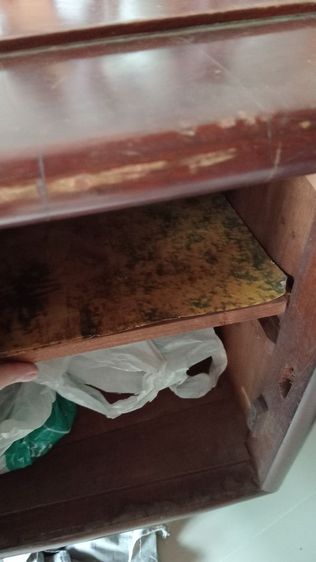 โต๊ะเครื่องแป้งไม้สักเก่า  รูปที่ 5