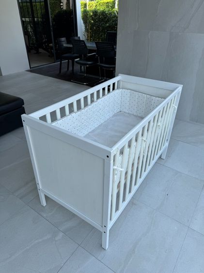 ขายเตียงเด็ก IKEA พร้อมที่นอน + ครุมกันกระแทก (ครบชุด) รูปที่ 4