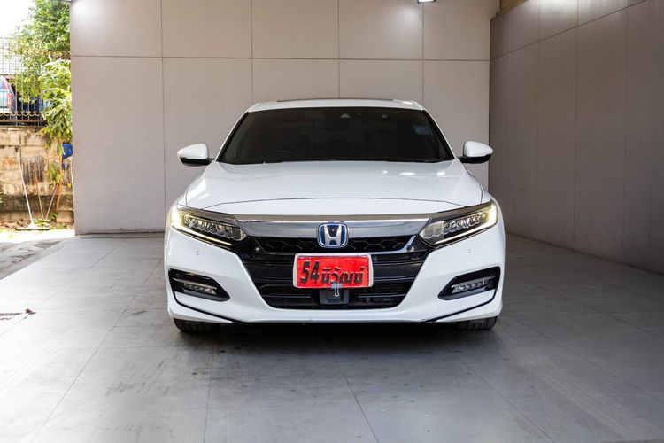 Honda Accord 2022 2.0 e:HEV Tech Sedan ไฮบริด ไม่ติดแก๊ส เกียร์อัตโนมัติ ขาว รูปที่ 2