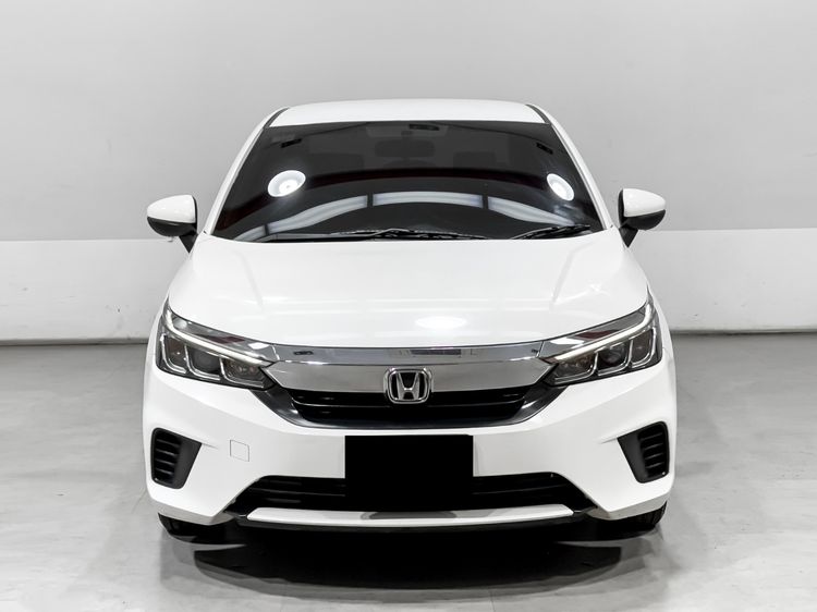 Honda City 2022 1.0 V Sedan เบนซิน เกียร์อัตโนมัติ ขาว รูปที่ 2