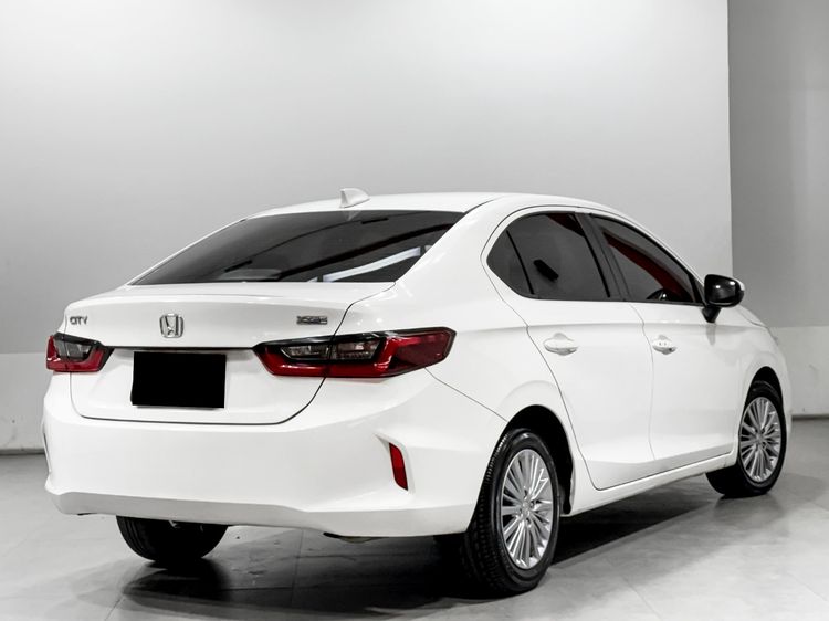 Honda City 2022 1.0 V Sedan เบนซิน เกียร์อัตโนมัติ ขาว รูปที่ 3
