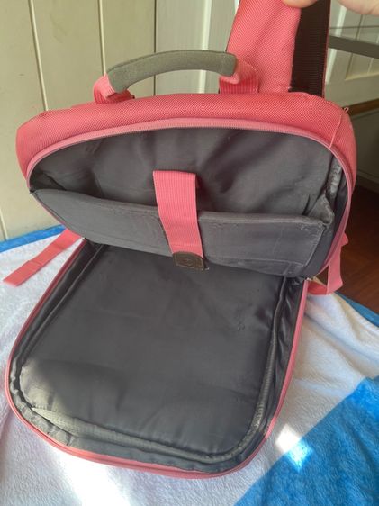 กระเป๋าเป้ Sumdex (PON-457PK) แล็ปท็อปสีชมพู กันน้ำ ราคาถูก รูปที่ 6