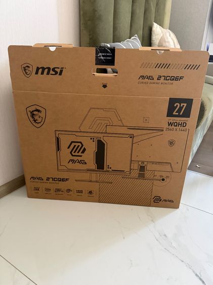 MSI MAG 27CQ6F 27" VA 2K Curve(WQHD)180Hz Adative Sync 2HDMI,1DP รูปที่ 4