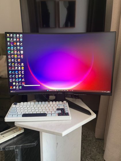 จอภาพ MSI MAG 27CQ6F 27" VA 2K Curve(WQHD)180Hz Adative Sync 2HDMI,1DP
