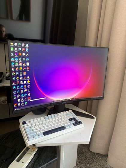 MSI MAG 27CQ6F 27" VA 2K Curve(WQHD)180Hz Adative Sync 2HDMI,1DP รูปที่ 2