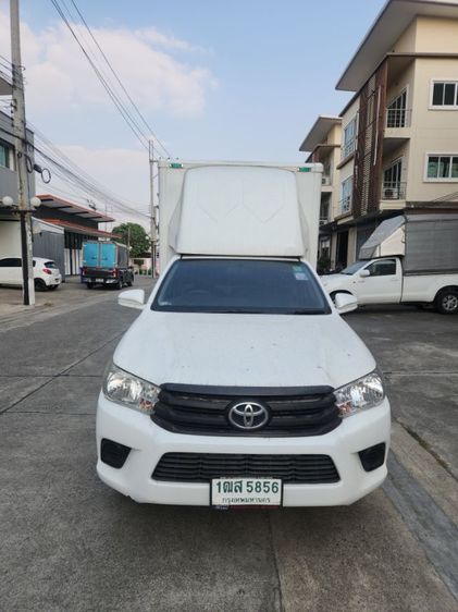 Toyota Hilux Revo 2016 2.4 J Pickup ดีเซล ไม่ติดแก๊ส เกียร์ธรรมดา ขาว รูปที่ 4