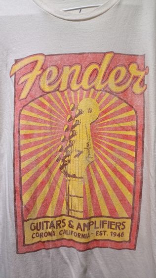 Fender Licensed T-Shirt (ของแท้-ทำเก่า)
: อก 40 นิ้ว ยาว 58
ผลิต: Made in Mexico
สภาพ: มือสอง สภาพดี
เสื้อ Fender ลิขสิทธิ์แท้
งานผลิต Mexico งานผ้าดี งานพิมพ์คม
ไม่ใช่งานก็อป ไม่ใช่งานตลาด
เหมาะใส่จริง คุณภาพดีตามมาตรฐาน Fender
💰 ราคา 790 บาท 📦 พร้อมส่ง รูปที่ 3