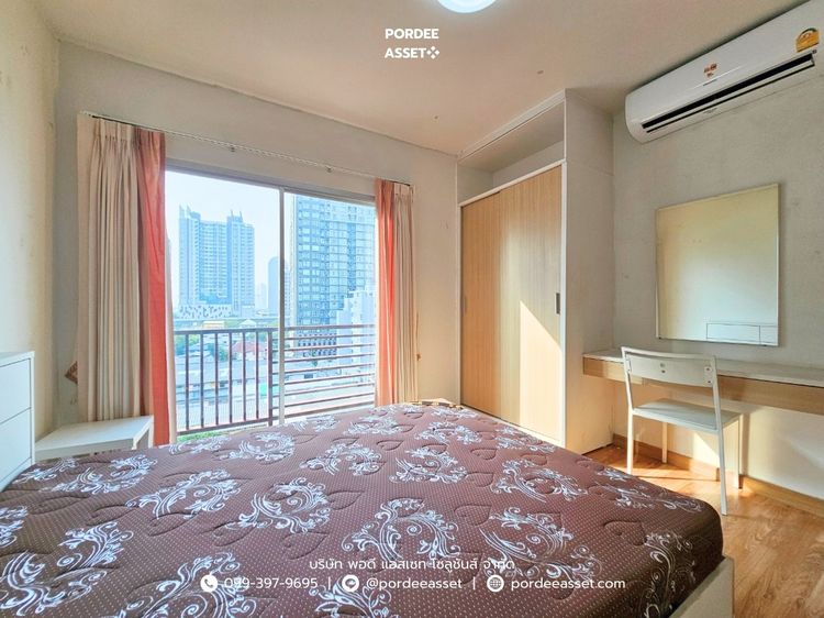 ไม่อนุญาต มีบางส่วน คอนโดเดอะซี้ด สาทร-ตากสิน ชั้น8 ห้องริม (ขนาด 33 ตร.ม.) ซ.กรุงธนบุรี 1 ถนนกรุงธนบุรี คลองสาน กทม วิวรถไฟฟ้า ไม่มีตึกบัง ใกล้สถานีวงเวียนใหญ่ รูปที่ 3